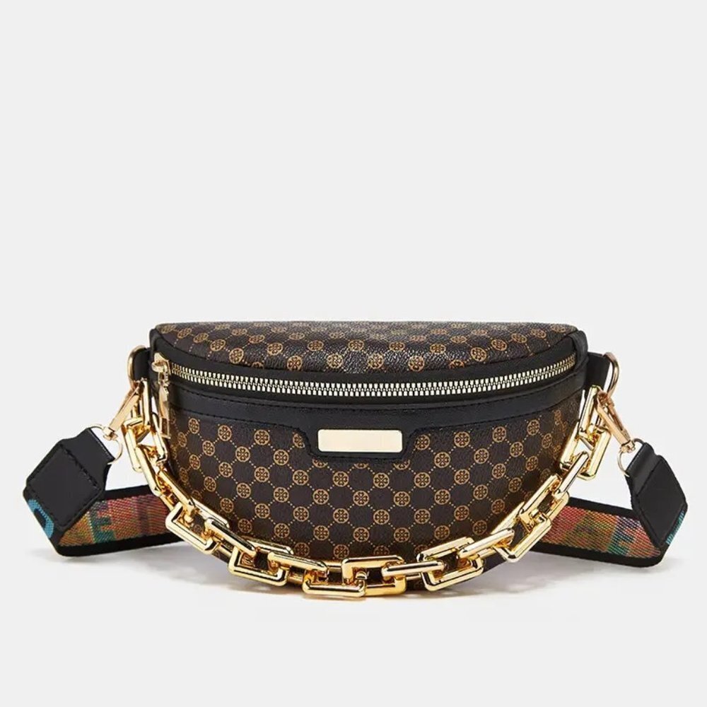 Travel Passions - Chic Coffee Fanny Pack & Crossbody